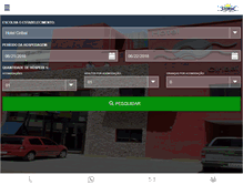 Tablet Screenshot of hotelciribai.com.br
